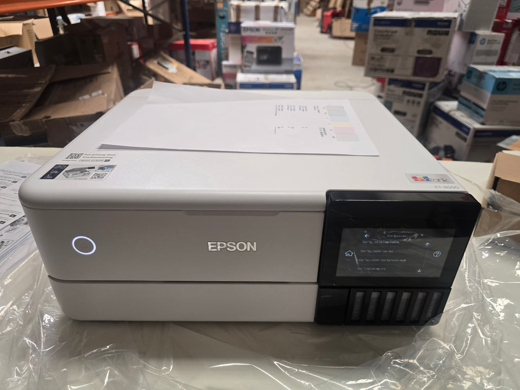 Impresora fotográfica EcoTank ET-8500 A4 con depósito de tinta y Wi-Fi
