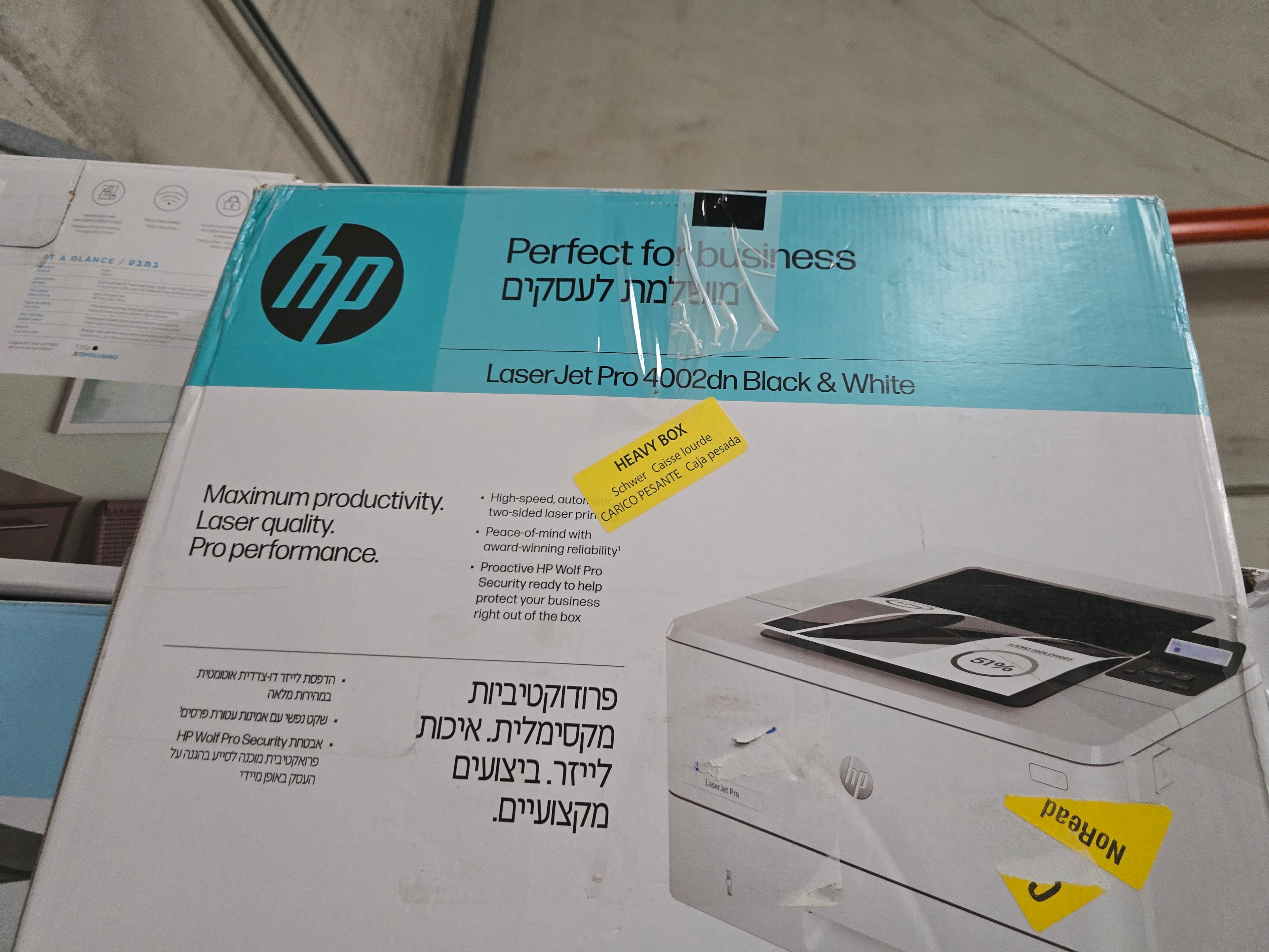 HP Impresora LaserJet Pro 4002dn