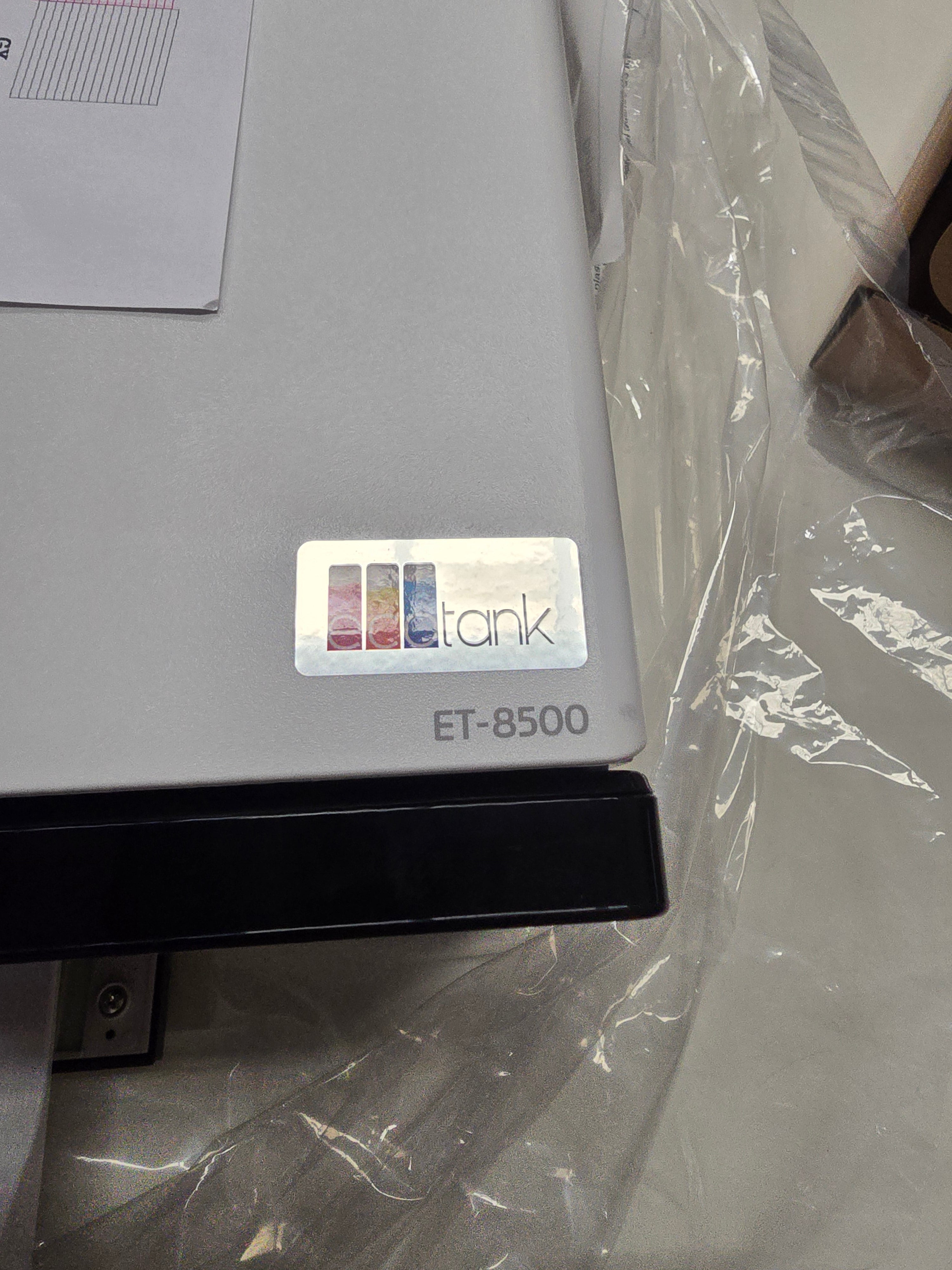 Impresora fotográfica EcoTank ET-8500 A4 con depósito de tinta y Wi-Fi