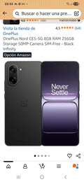 OnePlus Nord CE5-5G 8GB RAM 256GB Storage 50MP