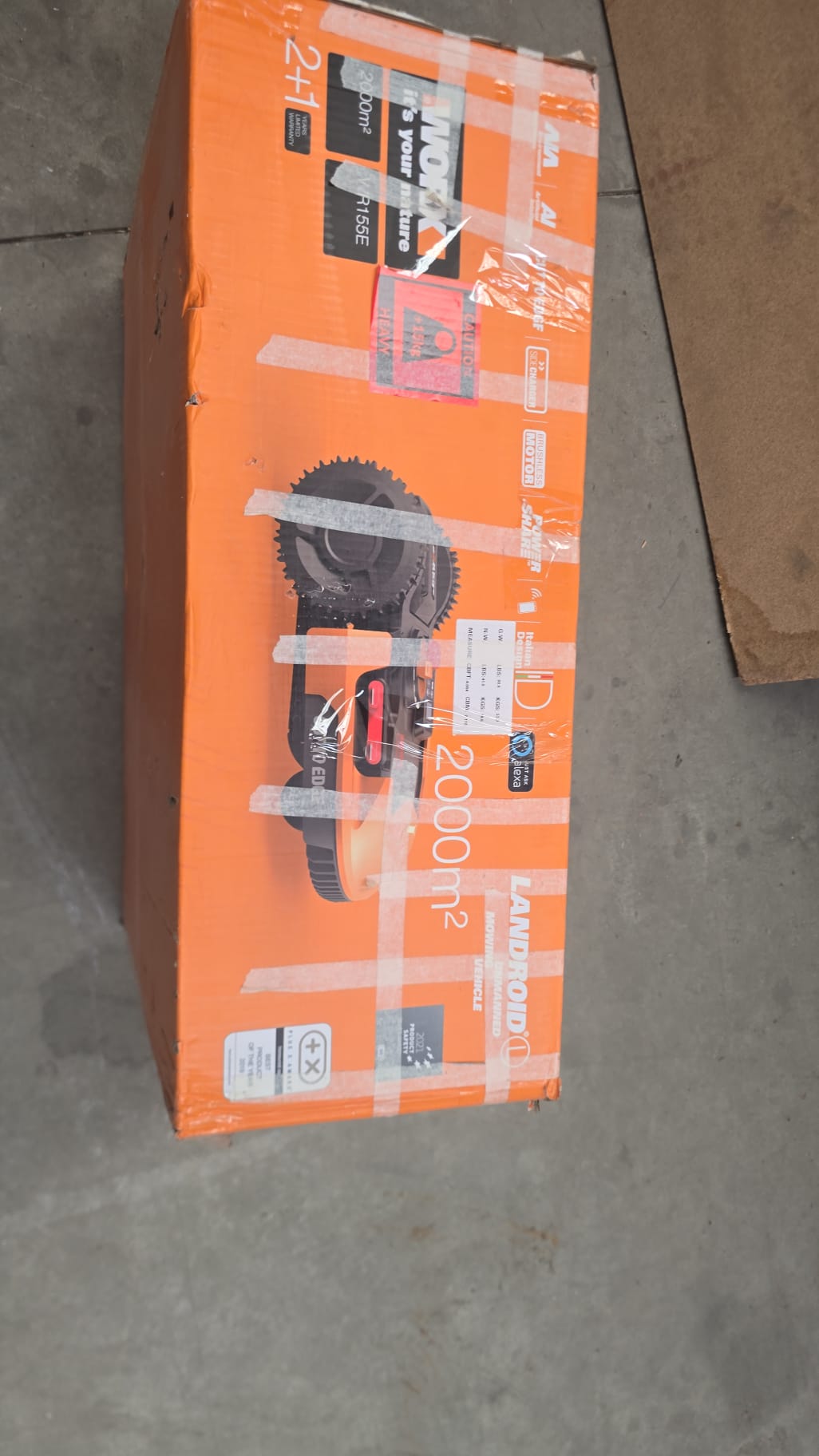 WORX WR155E - Robot Cortacésped Landroid L 2000 WiFi