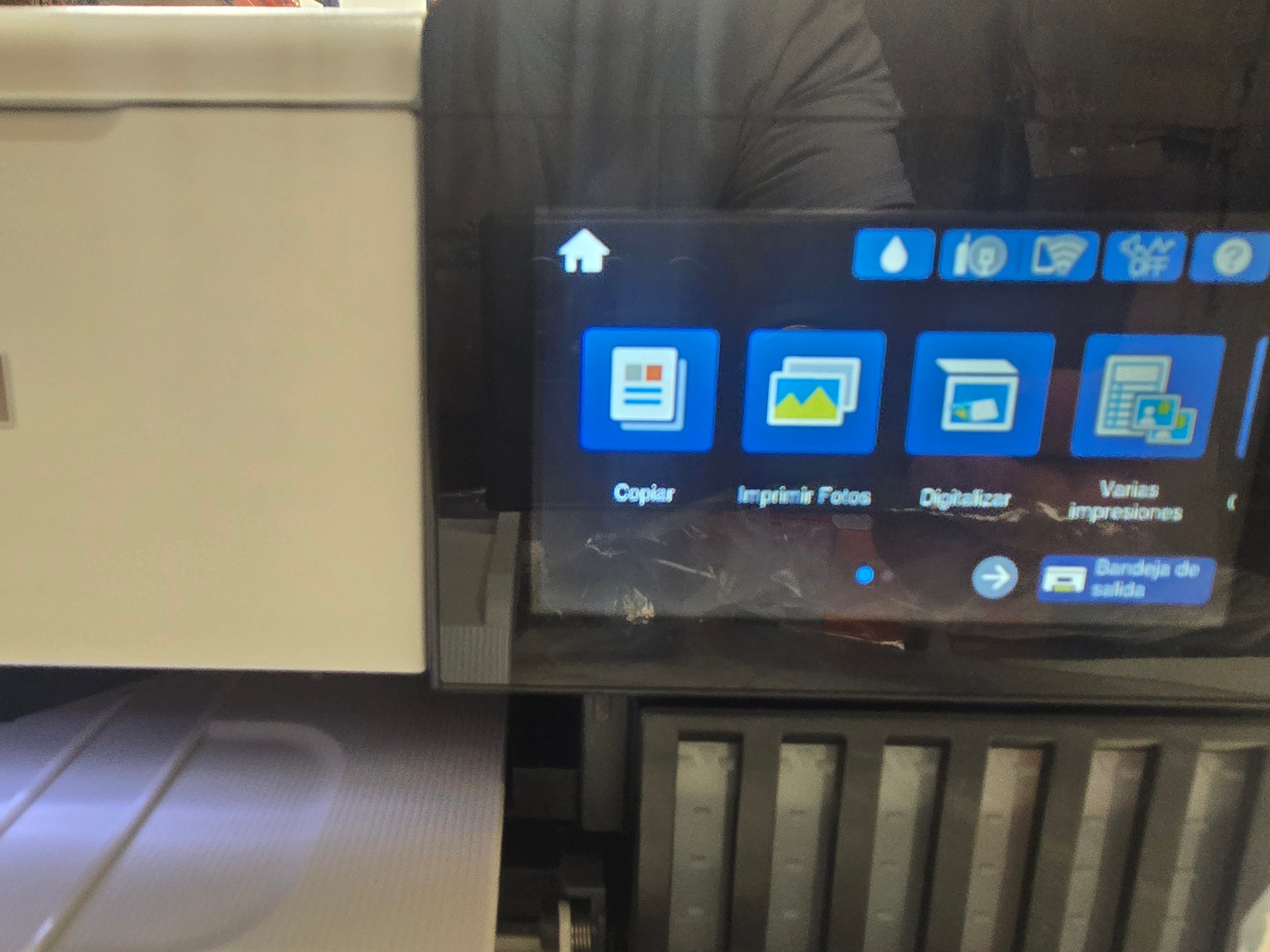 Impresora fotográfica EcoTank ET-8500 A4 con depósito de tinta y Wi-Fi